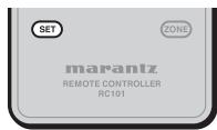 MARANTZ RC101E - Erasing the code by SOURCE - 2