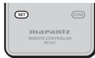 MARANTZ RC101E - Erasing the all SOURCES - 2