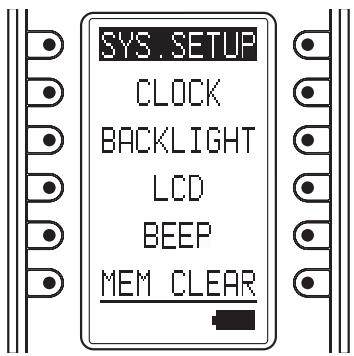 MARANTZ RC3001 - SYS.SETUP - 1