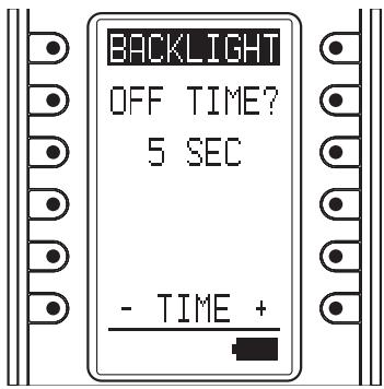 MARANTZ RC3001 - BACKLIGHT(BACKLIGHTILLUMINATION TIME SETTING) - 1