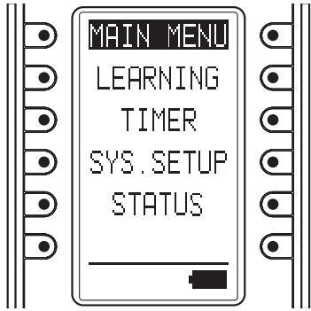 MARANTZ RC3001 - ENTERING THE MAIN MENU - 1