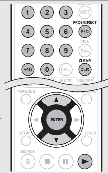 MARANTZ UD7006 - Enter the track numbers you want to program on the program setting screen. - 2