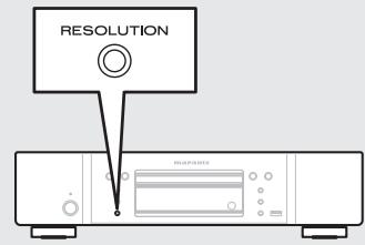MARANTZ UD7006 - - When connected to the television's component video input terminal - 2