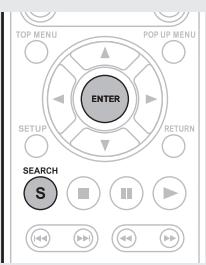 MARANTZ UD7006 - Press SEARCH to select a Marker search. - 1