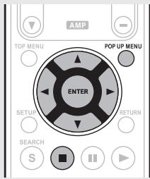 MARANTZ UD7006 - Pressing POP UP MENU with the thumbnail screen displayed shows the screen for describing the playback operations. - 2