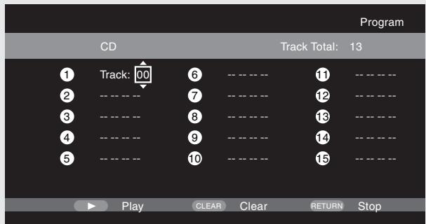 MARANTZ UD7006 - Press PROG/DIRECT during playback. - 1