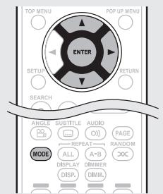 MARANTZ UD7006 - Mode setting - 2