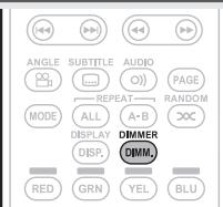 MARANTZ UD7006 - Press DIMMER. - 2