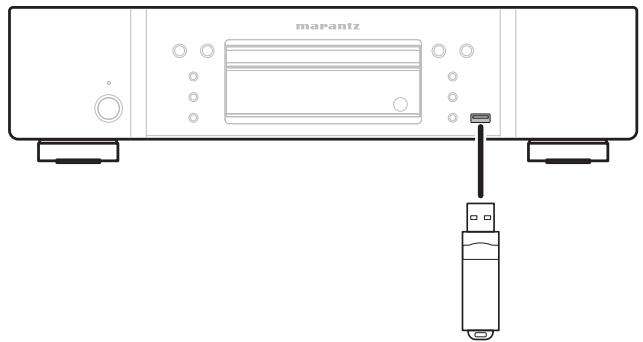 MARANTZ UD7006 - Connecting to a USB memory device - 1