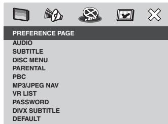 MARANTZ DV-4001 - GörainstallingarpA PREFERENCE-sidan - 1