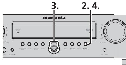 MARANTZ NR1501 - MANUAL PRESET MEMORY - 1
