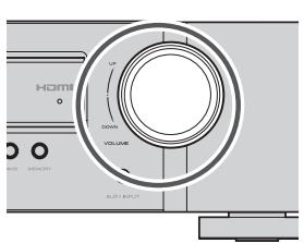 MARANTZ NR1501 - ADJUSTING THE MAIN VOLUME - 1