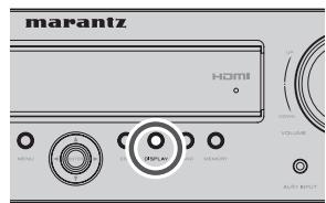 MARANTZ NR1501 - DISPLAY MODE - 1
