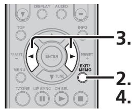 MARANTZ NR1501 - MANUAL PRESET MEMORY - 3