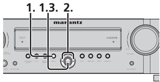 MARANTZ NR1501 - SWITCHING BETWEEN PAL AND NTSC SIGNAL FORMATS - 1