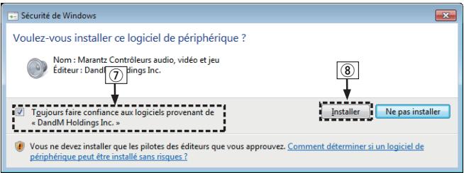 MARANTZ PM7005 - Installez le pilote. - 5
