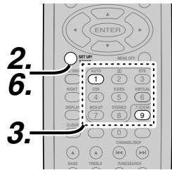MARANTZ RC 5500SR - SCANNING THE CODE TABLE - 2