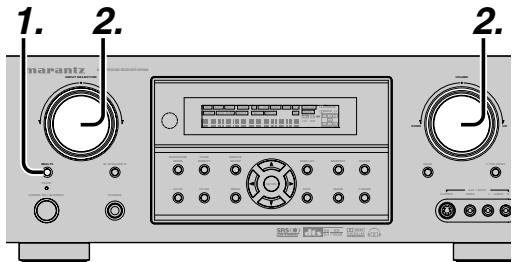 MARANTZ RC 5500SR - MULTI ROOM PLAYBACK USING THE MULTI ROOM OUT TERMINALS - 1