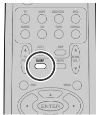 MARANTZ RC 5500SR - USING THE SLEEP TIMER - 1