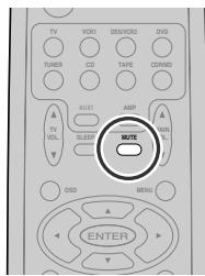 MARANTZ RC 5500SR - TEMPORARILY TURNING OFF THE SOUND - 2
