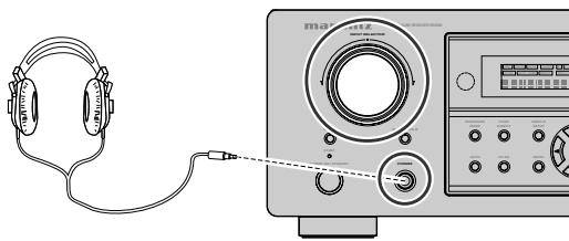 MARANTZ RC 5500SR - LISTENING THROUGH HEADPHONES - 1