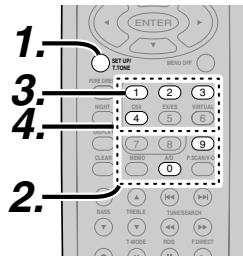 MARANTZ RC 5500SR - CHECKING THE CODE - 2