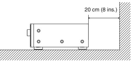 MARANTZ RC 5500SR - CAUTIONS ON INSTALLATION - 2