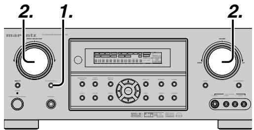 MARANTZ RC 5500SR - MULTI ROOM PLAYBACK USING THE MULTI SPEAKER TERMINALS - 1