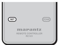 MARANTZ RC014SR - When the following key learned - 1