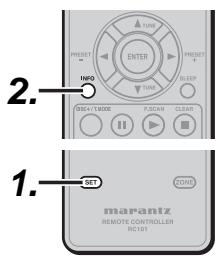 MARANTZ RC014SR - CHECKING THE CODE - 2