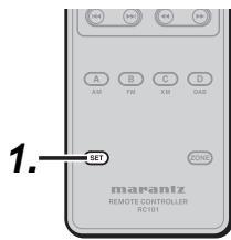 MARANTZ RC014SR - RESETTING THE CODE - 2