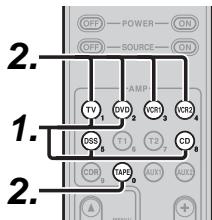 MARANTZ RC014SR - RESETTING THE CODE - 1