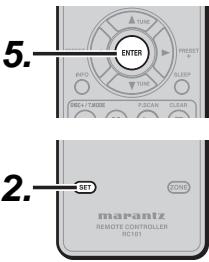 MARANTZ RC014SR - SCANNING THE CODE TABLE - 2