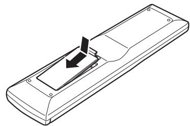 MARANTZ RC5001SR - LOADING BATTERIES - 3
