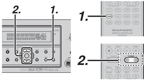 MARANTZ RC5001SR - MANUAL TUNING - 1