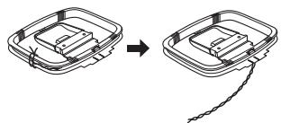 MARANTZ RC5001SR - CONNECTING THE ANTENNA TERMINALS - 2