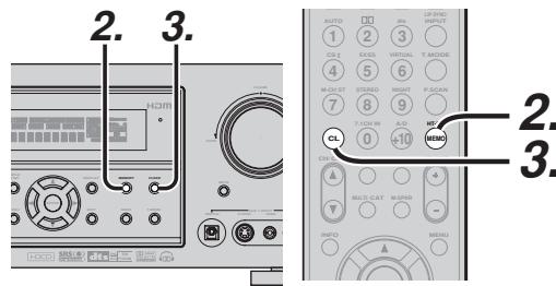 MARANTZ RC5001SR - CLEARING STORED PRESET STATIONS - 1