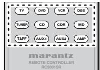 MARANTZ RC5001SR - Erasing the code by buttons - 3