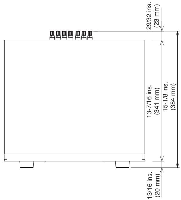 MARANTZ RC5001SR - DIMENSIONS - 1