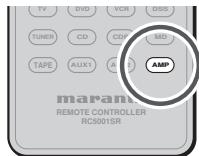 MARANTZ RC5001SR - SELECTING ANALOG AUDIO INPUT OR DIGITAL AUDIO INPUT - 1