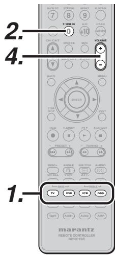 MARANTZ RC5001SR - CH INPUT - 2