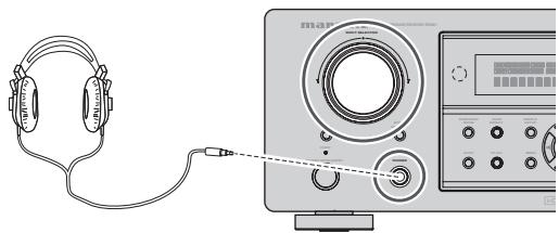 MARANTZ RC5001SR - LISTENING THROUGH HEADPHONES - 1
