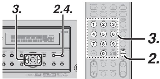 MARANTZ RC5001SR - PRESET MEMORY - 1