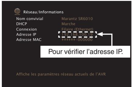 MARANTZ SR6010 - Contrôle de l'appareil à partir d'un contrôle web - 1