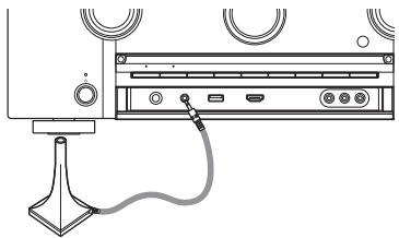 MARANTZ SR6010 - Procédure pour les réglages des enceintes (conf. Audyssey®) - 2