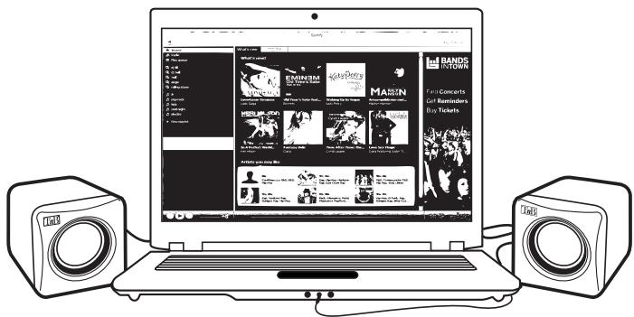 TNB HPCUBX4 - MULTIMEDIA SPEAKERS - 7