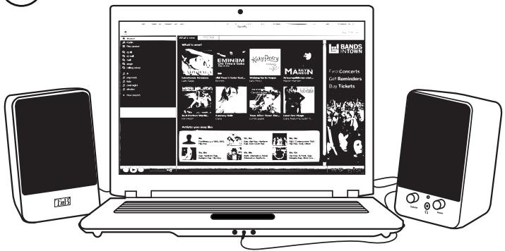 TNB HPM200 - MULTIMEDIA SPEAKERS - 9
