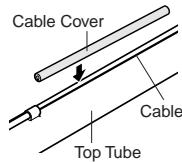 CAT EYE ABS-10 - When attaching to frame - 2