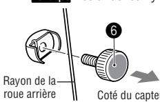 CAT EYE CC-CD200 - Monter l'aimant de la roue et le capteur de vitesse - 1
