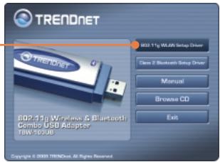 TRENDNET TBW-103UB - Procéder à l'installation - 1